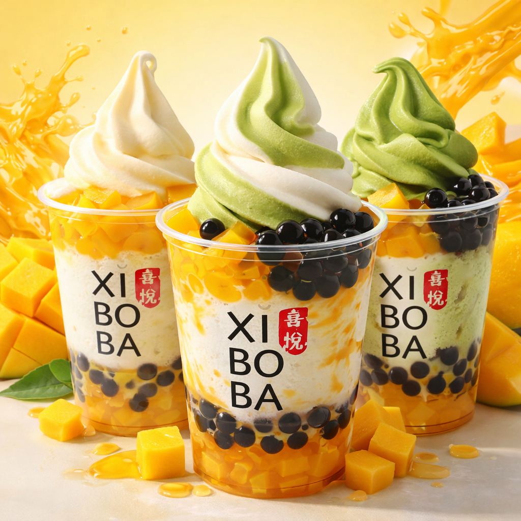 Mango Boba Sundae